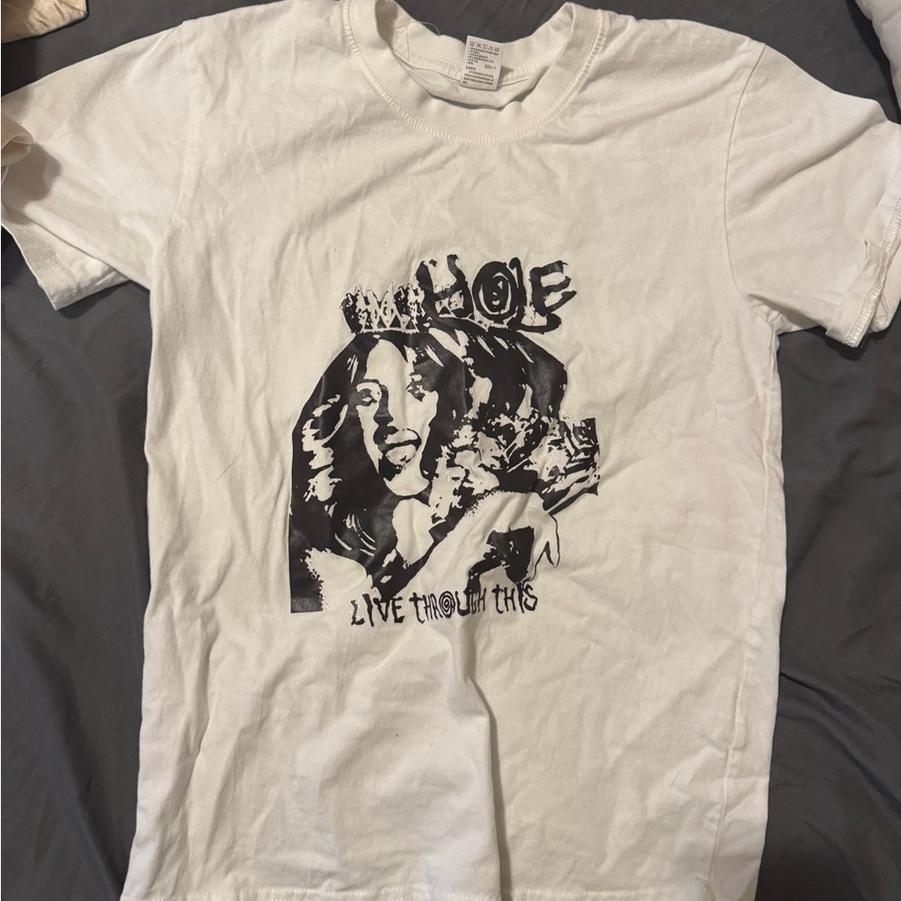 Hole Band Graphic T-Shirt